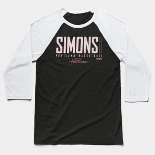 Anfernee Simons Portland Elite Baseball T-Shirt